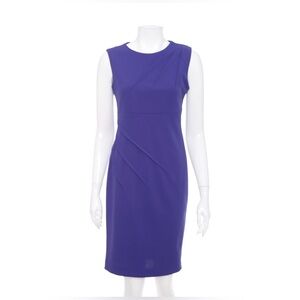 Calvin Klein Elegant Purple Sleeveless Dress Size 2